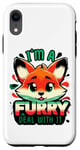 iPhone XR I'm A Furry Deal With It Fun Fox Cute Furry Fursona Fandom Case