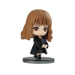 Bandai Chibi Masters Harry Potter Figures Hermione Granger Doll | 8cm Hermione Figure Holding Books | Harry Potter Collectables Magical Minifigures Make Harry Potter Gifts For Adults And Kids