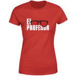 Money Heist El Profesor Women's T-Shirt - Red - XS - Red