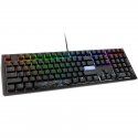 Ducky Shine 7 Pbt Gaming Tastatur - Mx-brown (us), Rgb Led, Blackout