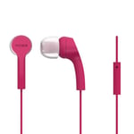 KOSS Hörlurar KEB9i In Ear Mic - Rosa