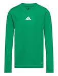 Adidas Performance Team Base Tee Y Grön