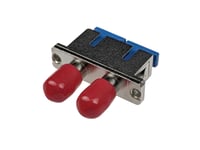 Act Fiber Optic Sc-St Duplex Adapter. Connectors: Sc/St Sc-St Duplex Adapter (Ea2002)