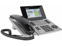 AGFEO ST 56, IP-telefon, Silver, Trådbunden telefonlur, 5000 poster, LCD, Blå