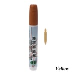 Tile Pen Gap Repair Grout Marker Yellow