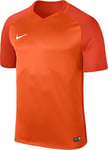 NIKE Nikyg Men Dry Team Trophy III Football Jersey - Safety Orange/Team Orange/White, XX-Large