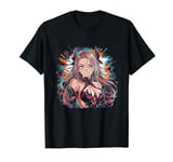 Anime Allure Captivating Illustrations of Vibrant Beauty T-Shirt
