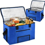 28L EXTRA LARGE COOLING COOLER COOL BAG BOX PICNIC CAMPING FOOD ICE DRINK LUNCH