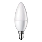 Optonica - Ampoule led E14 6W Flamme Équivalent 30W - Blanc du Jour 6000K