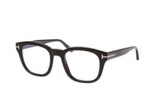 Tom Ford FT 5542-B/V 001, including lenses, SQUARE Glasses, MALE