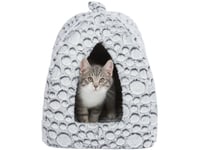Trixie Mila Cave, Plush, 32 × 42 × 32 Cm, White-Grey