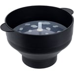 Popcorn Maker Mikrovågsugn Svart