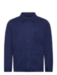 Nudie Jeans Barney Worker Jacket Indigo Blue Blå