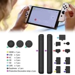 Filter Dust Cover Anti-dust Jacks Console Dust Plug For Nintendo Switch OLED