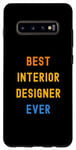 Coque pour Galaxy S10+ Meilleur designer d'intérieur apprécié