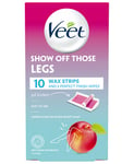 Veet Cold Wax Strips Legs (10 stk)