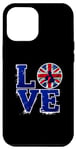 iPhone 12 Pro Max UK Love, UK dad, UK mom, London love Case