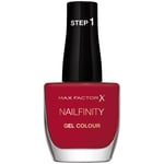 Max Factor Nailfinity X-Press Gel Nail Polish 12ml (Various Shades) - Red Carpet Ready 310