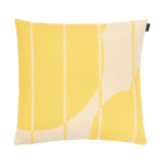 Marimekko Vesi Unikko tyynynpäällinen villa 50x50 cm Spring yellow-ecru