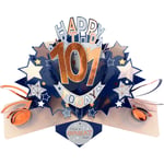 Happy 101st Birthday 101 Today Pop-Up Greeting Card Love Kate's Pop Up Cards Him
