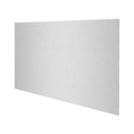 Compactor 500 x 900mm Brushed Stainless Steel Memo Board and Splashback for Kitchen and Utility Rooms, Cooker, Hob and Sink Magnetic Backsplash to Protect Walls, Easy Installation, 0.6mm Thick, Silver