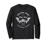 Angel Rider Vintage Ride Fast Speed Experience Motorcycle Long Sleeve T-Shirt