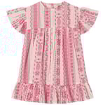 Fliink Addie Klänning Cloud Dancer Pink Stripe | Rosa | 5 years