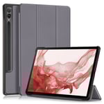 Premium Samsung Galaxy Tab S9 fodral - Grått