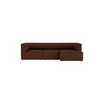 Eave Modular Sofa 96 3-seater Right Chaise Lounge, Bouclé 08