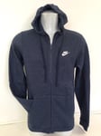Nike Fleece Full-Zip Hoodie Tracksuit Jacket Mens Tops Small