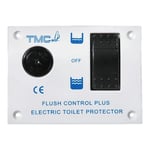 TMC Spylekontrollpanel - 12v Bryter - panel til toalett