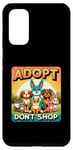 Coque pour Galaxy S20 Adopt Don't Shop Pet Adoption Animal Rescue
