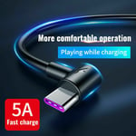5a Usb Type C Charger Data Cable Fast Charging For Huawei P30 Pro Samsung S10 +