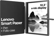 Lenovo Smart Paper | Digital Notebook ePaper with Pen and Case | 10.3" e-Ink... 