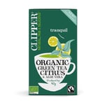 Clipper Tea Clipper Organic Green Tea Green Citrus Aloe Vera 20 st