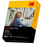 Kodak Blankt Fotopapper 230g/m² - fotopapper, 10 x 15 cm