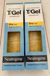 Neutrogena T/GEL Shampoo Dry Hair 2 x 250ml