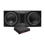 Rockford Fosgate P1-2X10 &amp; GAS MAD A2-1200.1DFL, baspaket