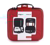 Bigben Storage Case Red Hard Case for Switch Including Docking Station Compatible with Switch Lite/OLED