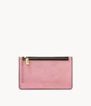 Womens Wallets FOSSIL LOGAN SL6577429 Leather Pink