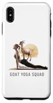 iPhone XS Max Funny Goat Yoga Squad Warrior Plank Pose For Goat Yoga Case