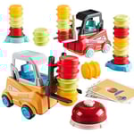 Gaffeltruck Transport Spel, Gaffeltruck Frenzy - 2-spelare Stapla & Matcha Färdighetsspel[HK]