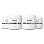 4 x SOLID Nutrition Ginseng, 90 caps