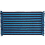 Stripes and Stripes Teppe 52x95 cm, Blå, Blå