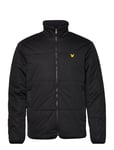 Jacket With Piping Detail Black Lyle & Scott Sport