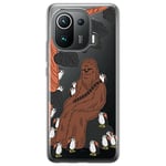 ERT GROUP mobile phone case for Xiaomi MI 11 PRO original and officially Licensed Star Wars pattern Chewbacca 006 optimally adapted to the shape of the mobile phone, partially transparent