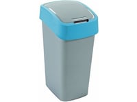 Curver Papperskorg Flip Bin 50L Blå