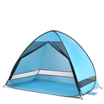 SCAYK Automatic Instant Pop Up Beach Tent Lightweight Outdoor UV Protection Camping Fishing Tent Cabana Sun Shelter fishing tent tents blackout tent camping (Color : Sky Blue)