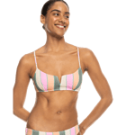 Roxy W Vista Stripe Bralette Bikinit AG GRE V VI STRIPE