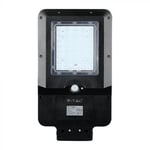 V-Tac 15W Solar gatulampa LED - Svart, inkl. solcell, sensor, IP65 - Dimbar : Inte dimbar, Kulör : Neutral